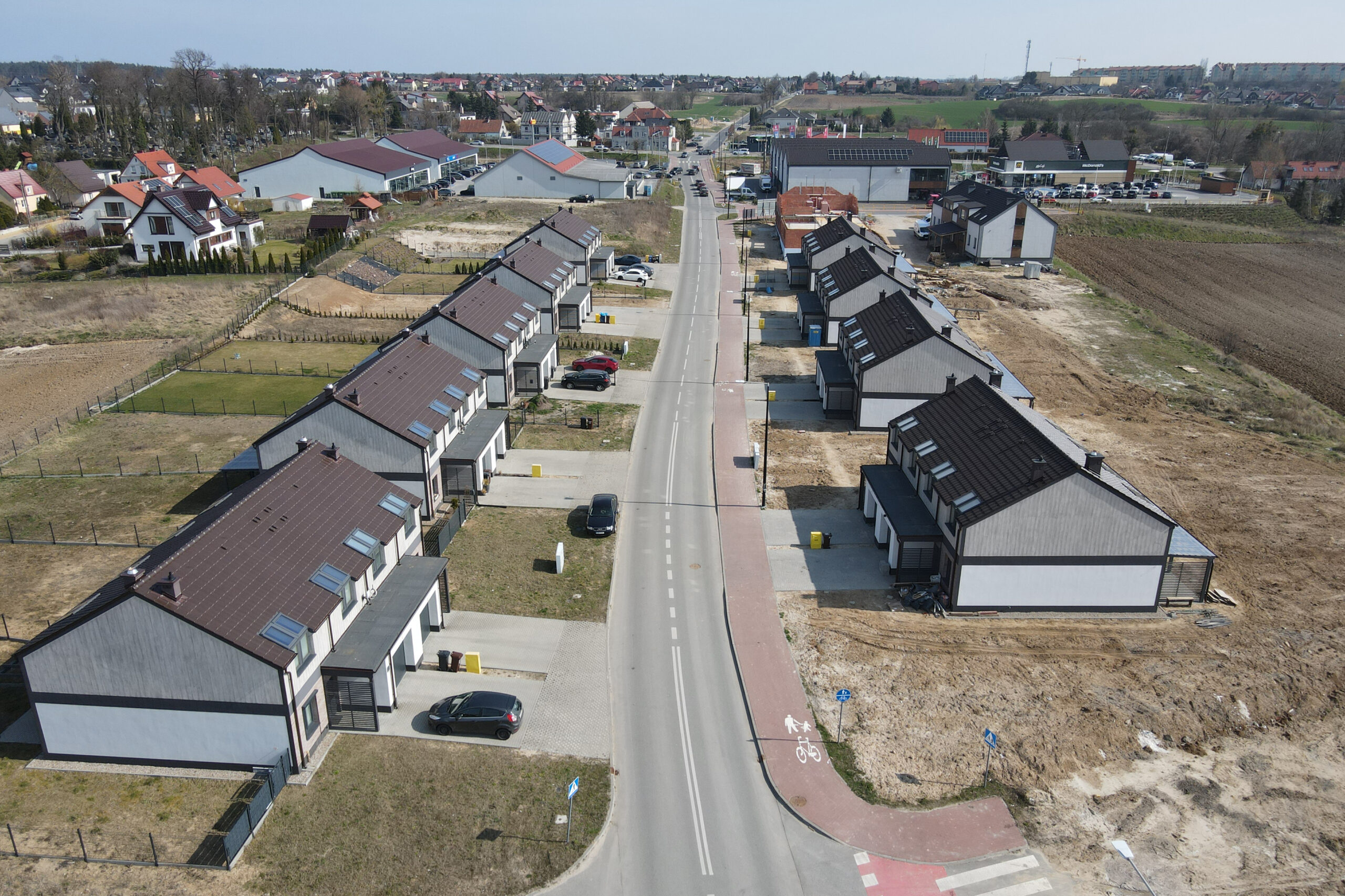 Osiedle „Dobre Miejsce” w ujęciach z drona. Stan aktualny 15.04.2025′